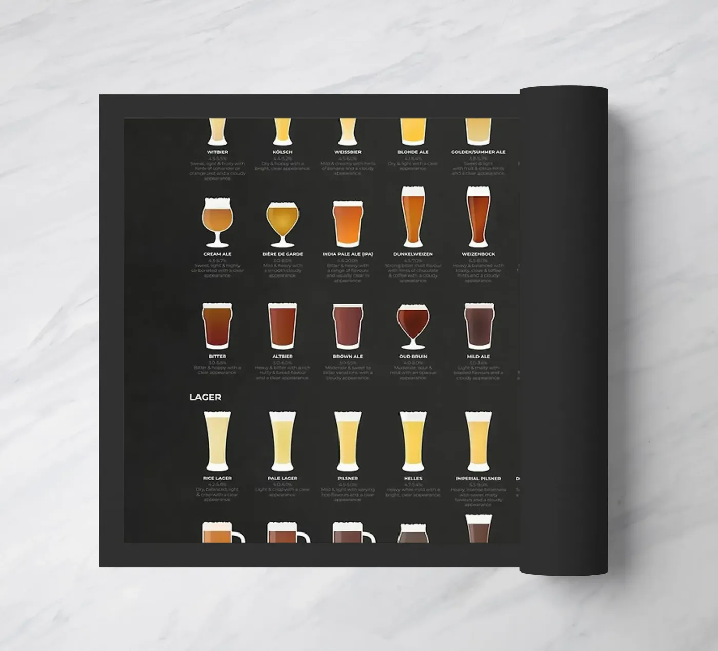 bear doormat by Bernadette Miller