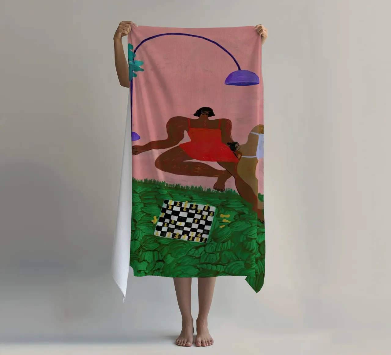 Playing Chess telo mare da Nudes and Croissants