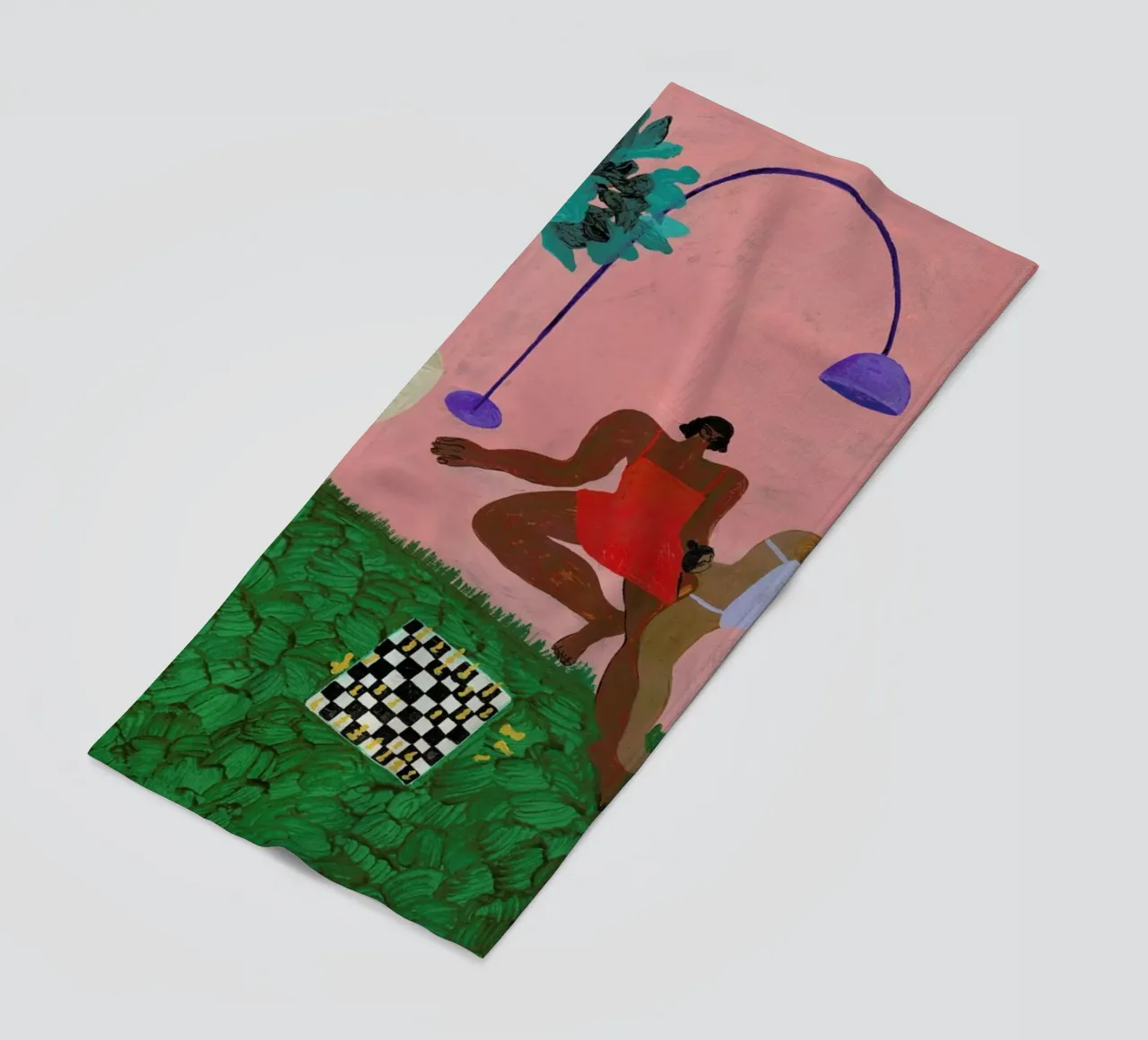 Playing Chess telo mare da Nudes and Croissants