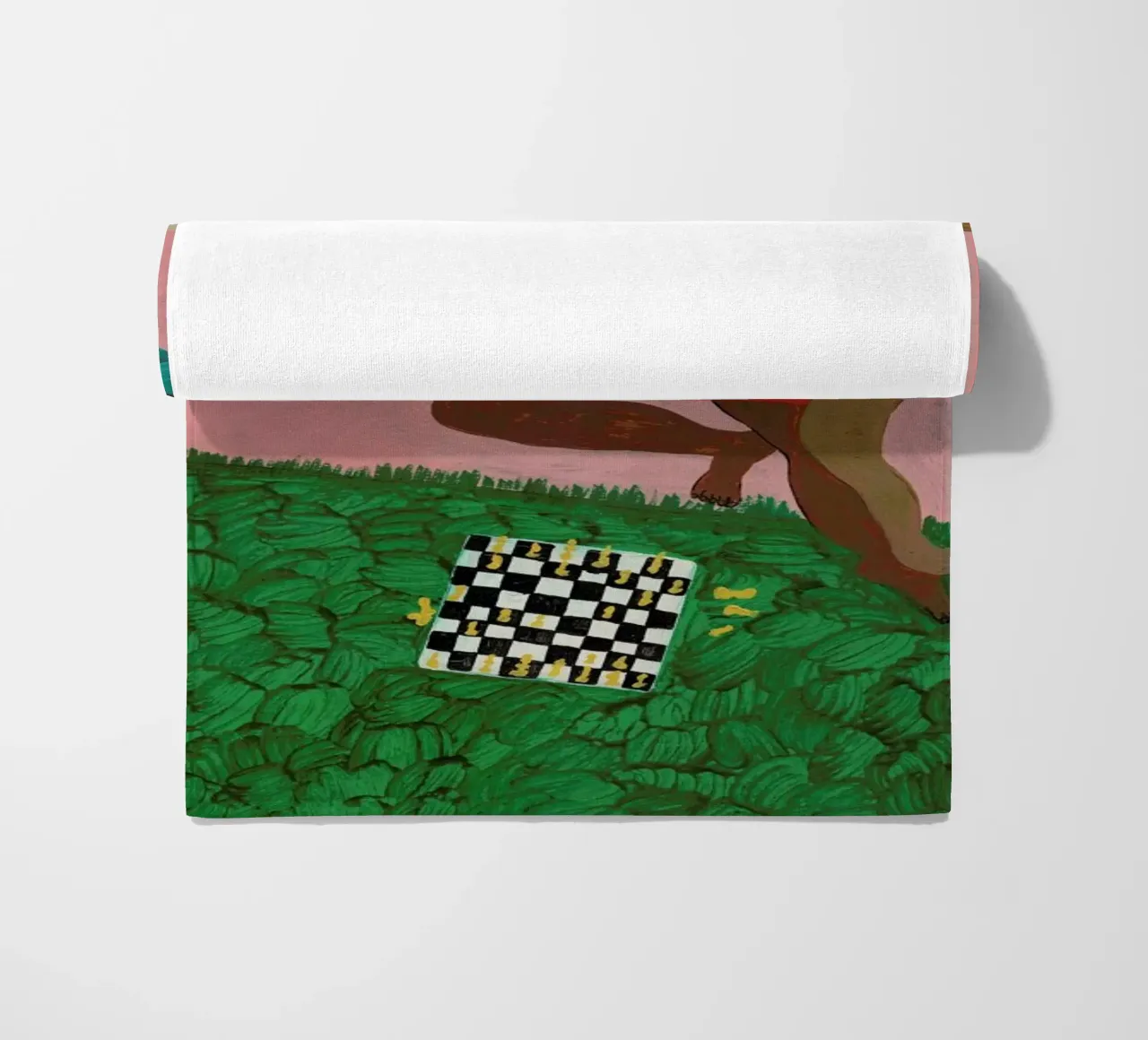 Playing Chess telo mare da Nudes and Croissants