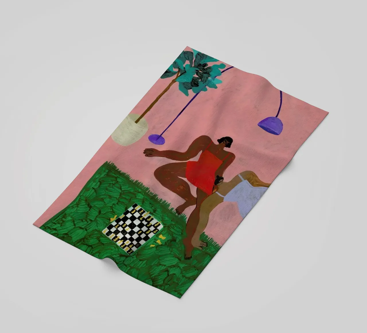 Playing Chess telo mare da Nudes and Croissants