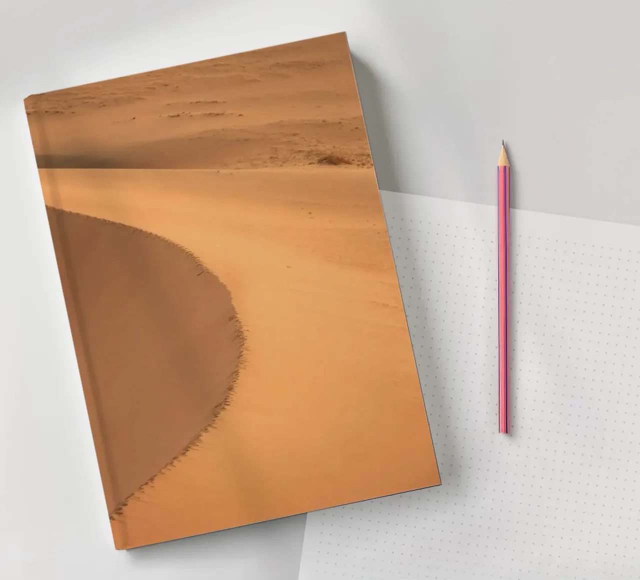 Barren sand notebook by life of sands