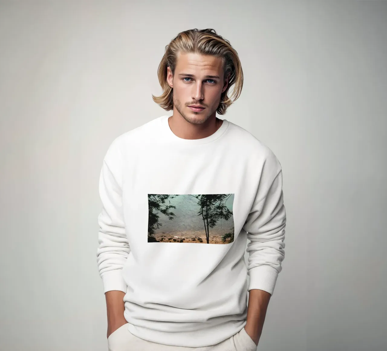 ciottoli macinati con acqua di mare felpa da life of sands