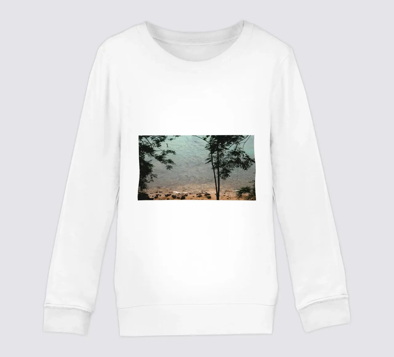 ciottoli macinati con acqua di mare felpa bambino da life of sands