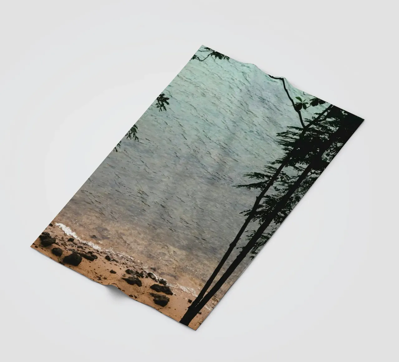 mit Meerwasser gemahlene Kieselsteine Fleecedecke von life of sands