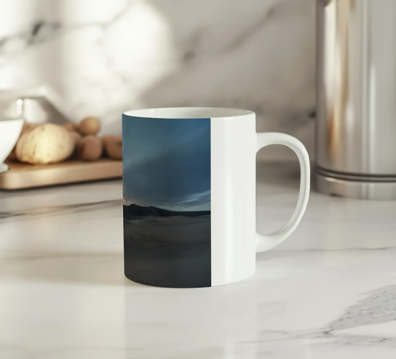 paesaggio il crepuscolo tazza in ceramica da life of sands
