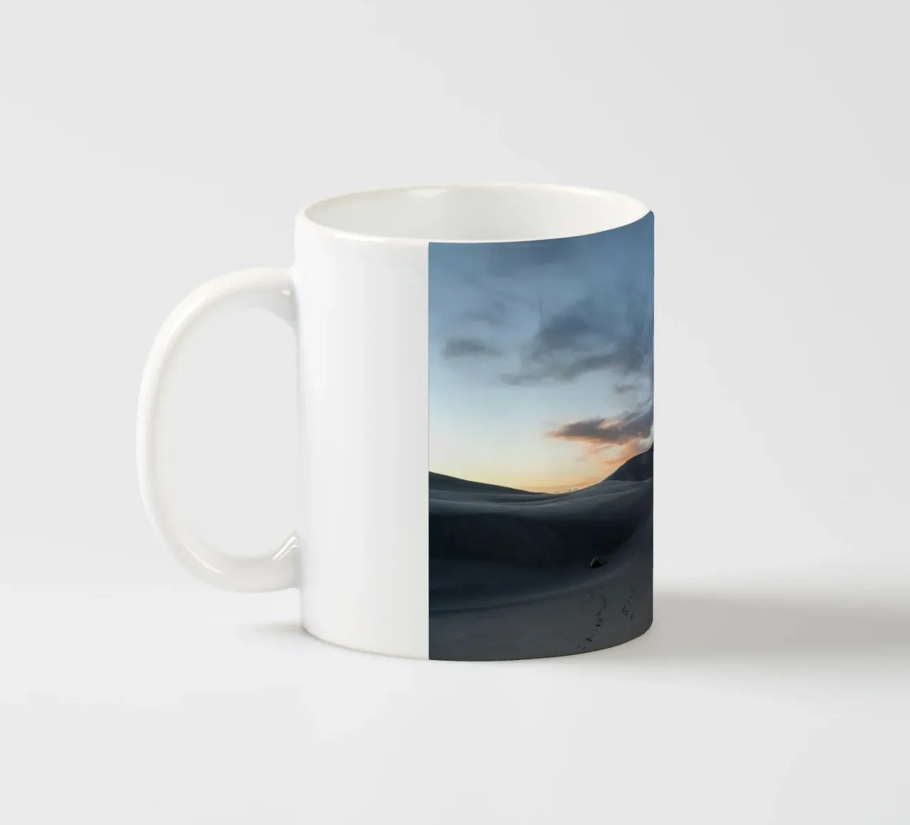 paesaggio il crepuscolo tazza in ceramica da life of sands