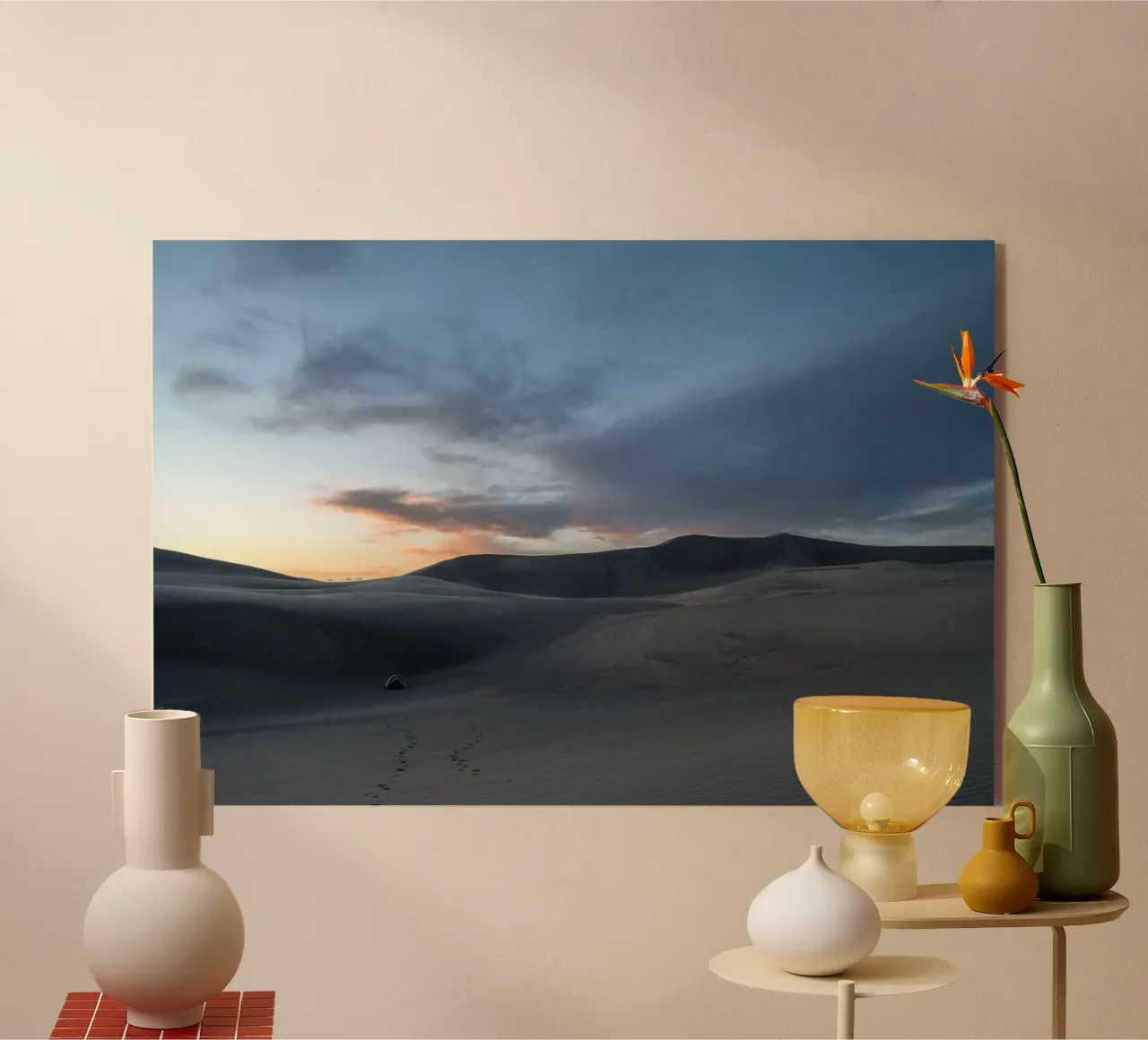 landscape the twilight acrylic glass by life of sands