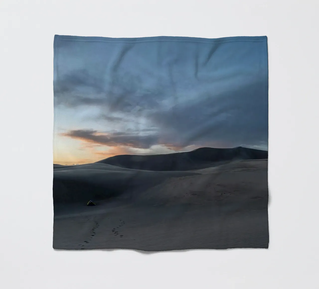 paesaggio il crepuscolo coperta in pile da life of sands