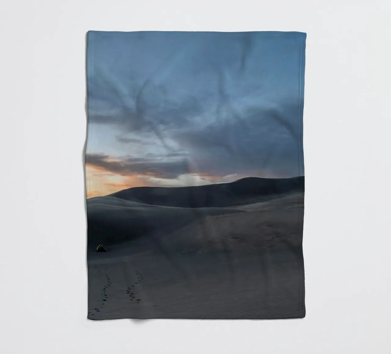 paesaggio il crepuscolo coperta in pile da life of sands