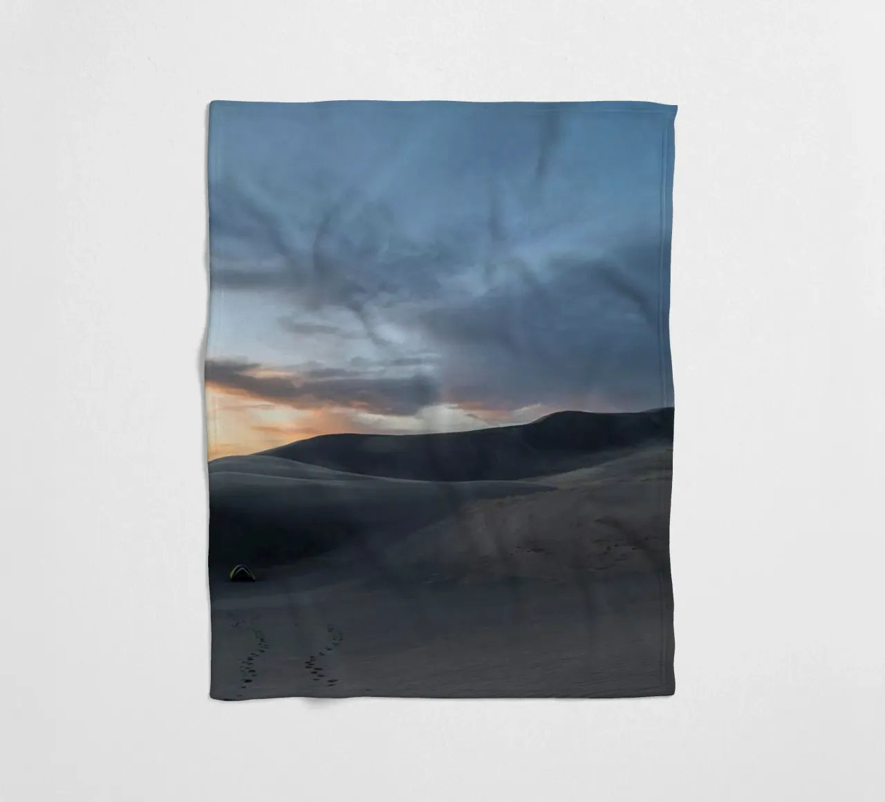 paesaggio il crepuscolo coperta in pile da life of sands