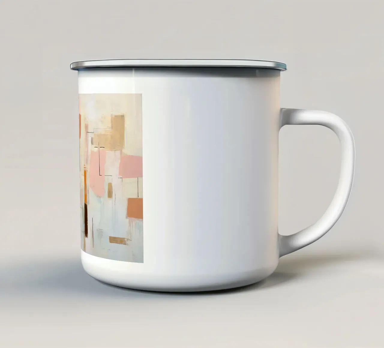 Arte da parete di Imagine tazza in smalto da Imagine