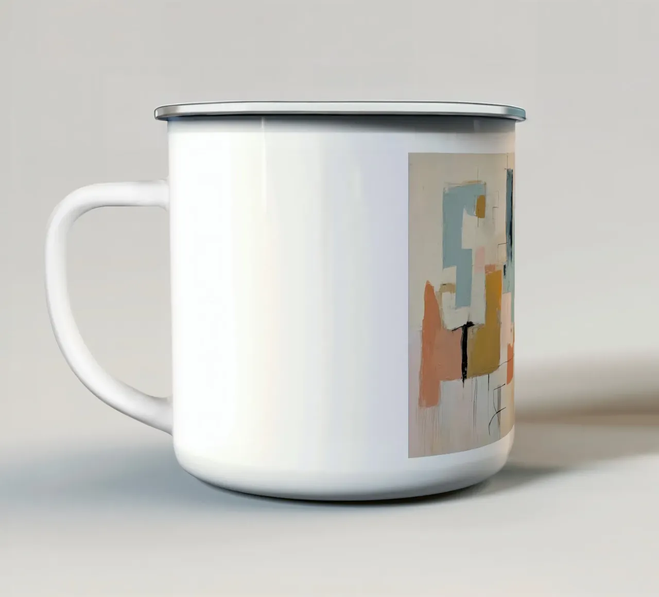 Arte da parete di Imagine tazza in smalto da Imagine