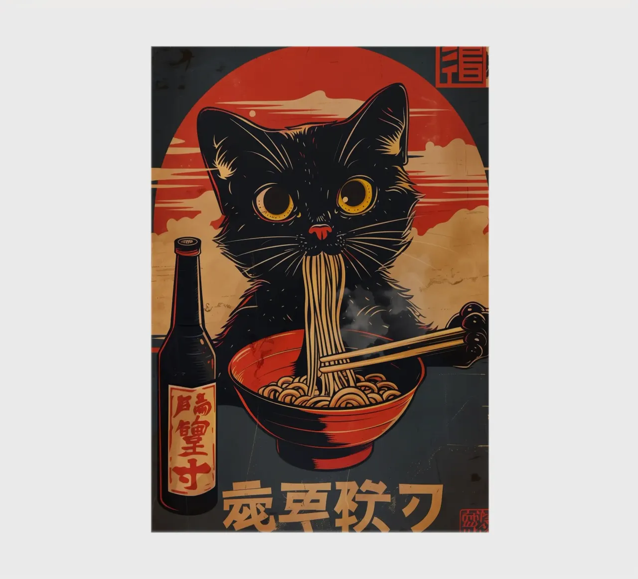 fideos para gatos ramen cuaderno de Bernadette Miller
