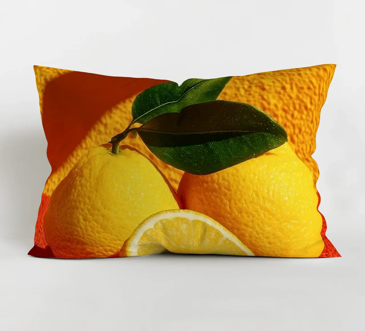 arance limone agrumi cuscino da Bernadette Miller