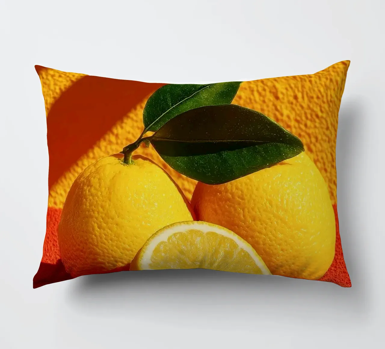 arance limone agrumi cuscino da Bernadette Miller