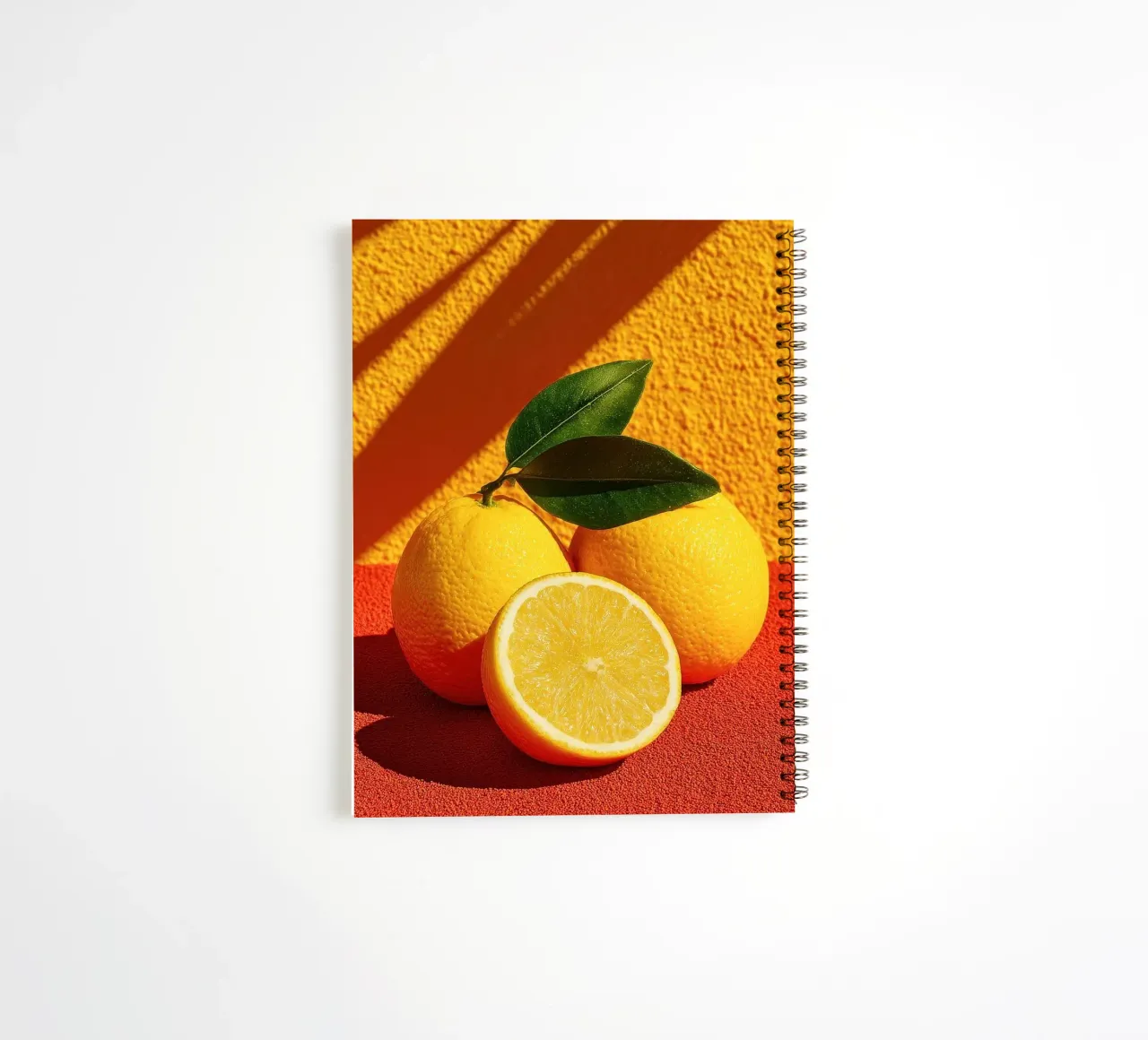 Orangen Zitrone Zitrusfrüchte Ringbuch von Bernadette Miller