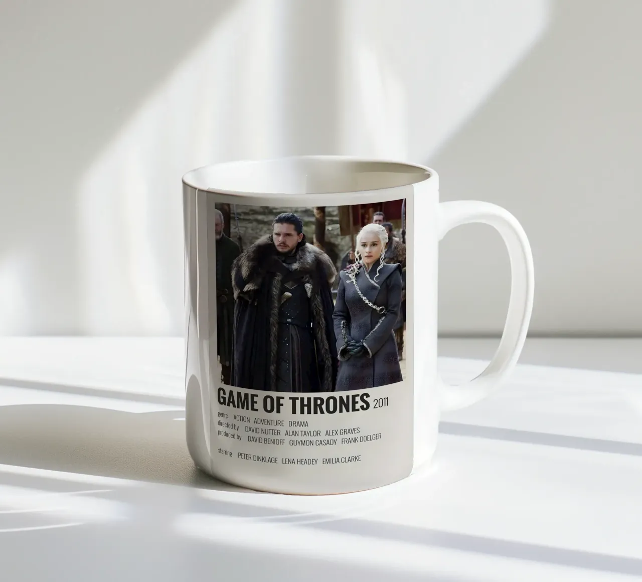GAME OF THRONES 2011 tazza in ceramica da MVFminimalist