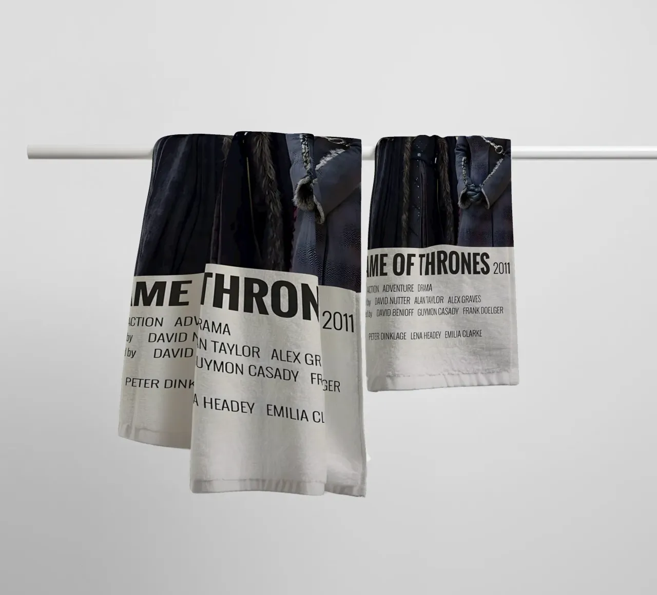 GAME OF THRONES 2011 asciugamano da bagno da MVFminimalist