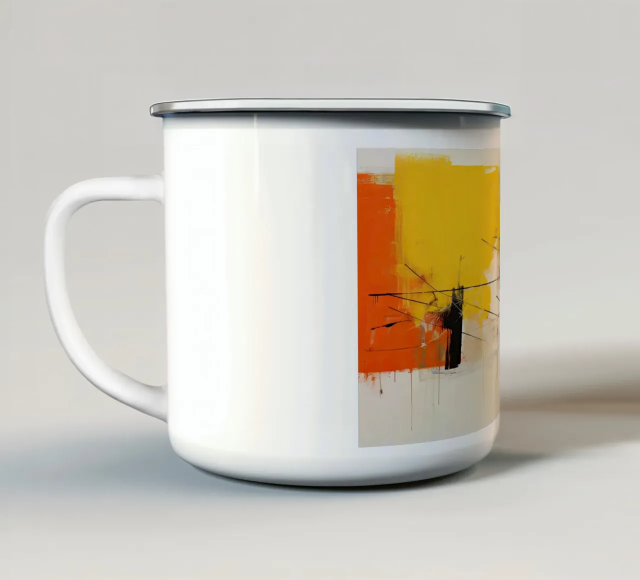 Wall-art by Imagine enamel mug by Imagine