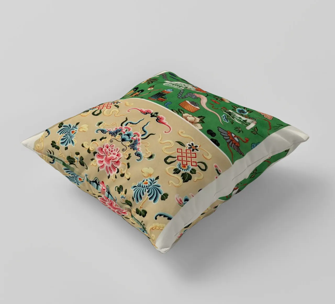Racinet -  Chinese Ornamental Pattern III cuscino da Vintage by JUNIQE