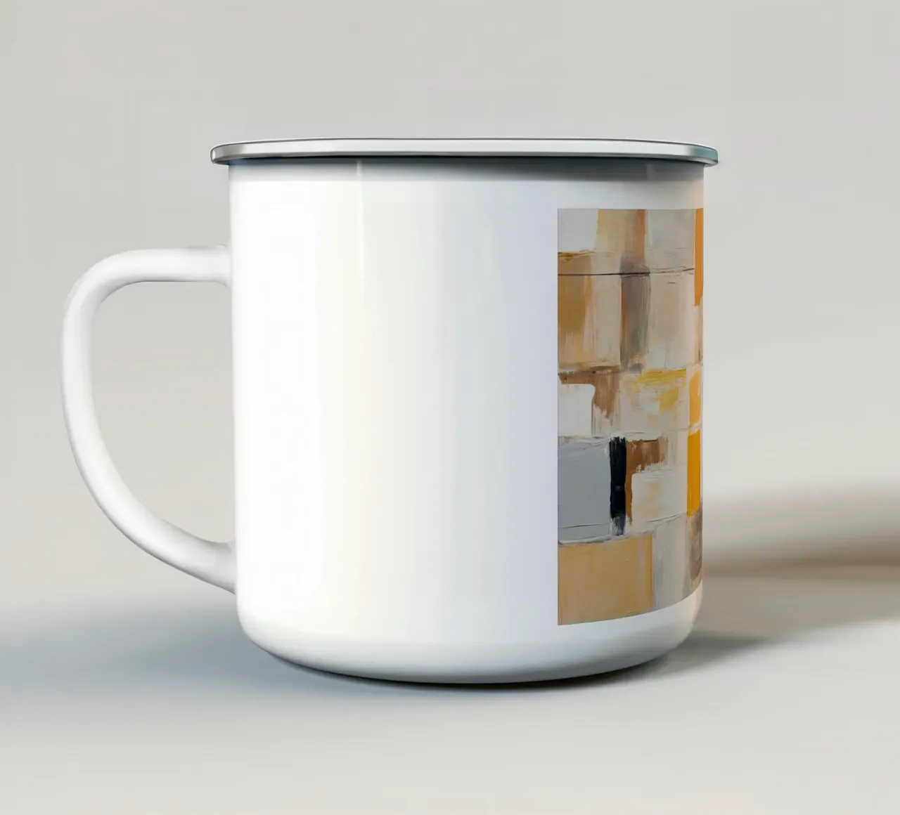 Arte da parete di Imagine tazza in smalto da Imagine