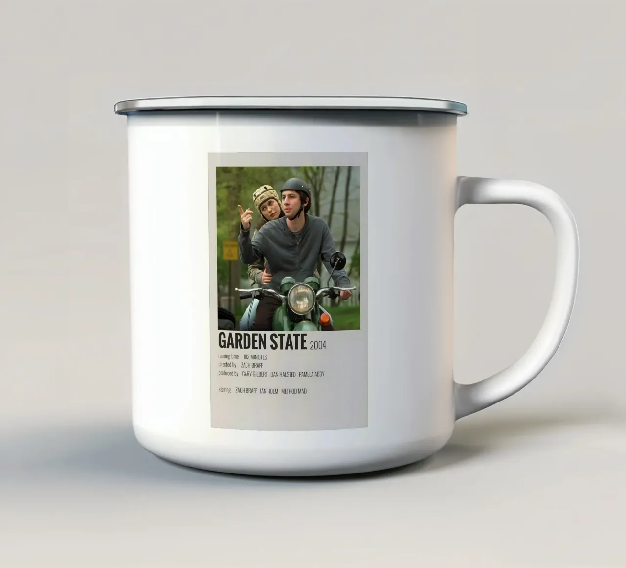 GARDEN STATE 2004 tazza in smalto da MVFminimalist