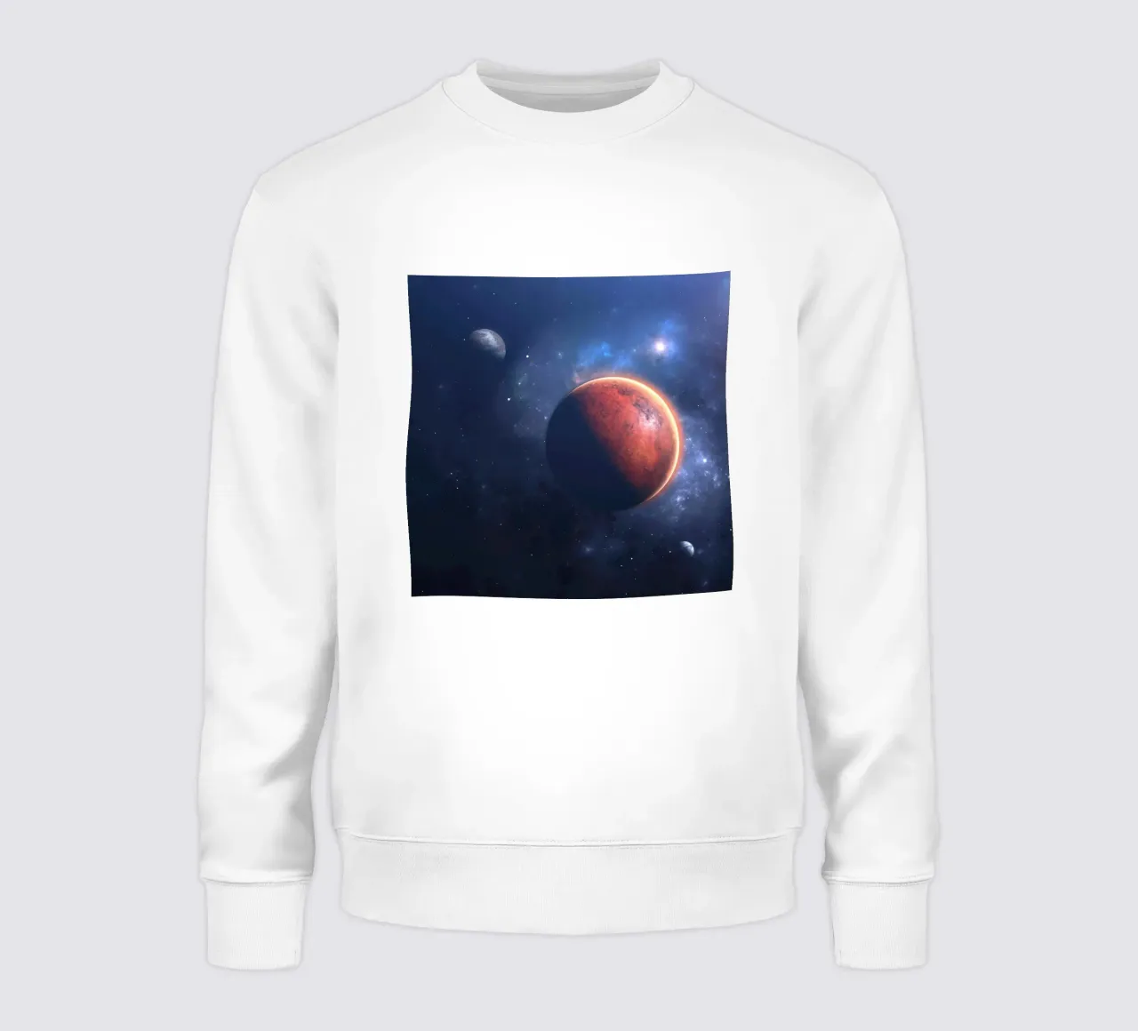 nébuleuse espace céleste sweat de space words