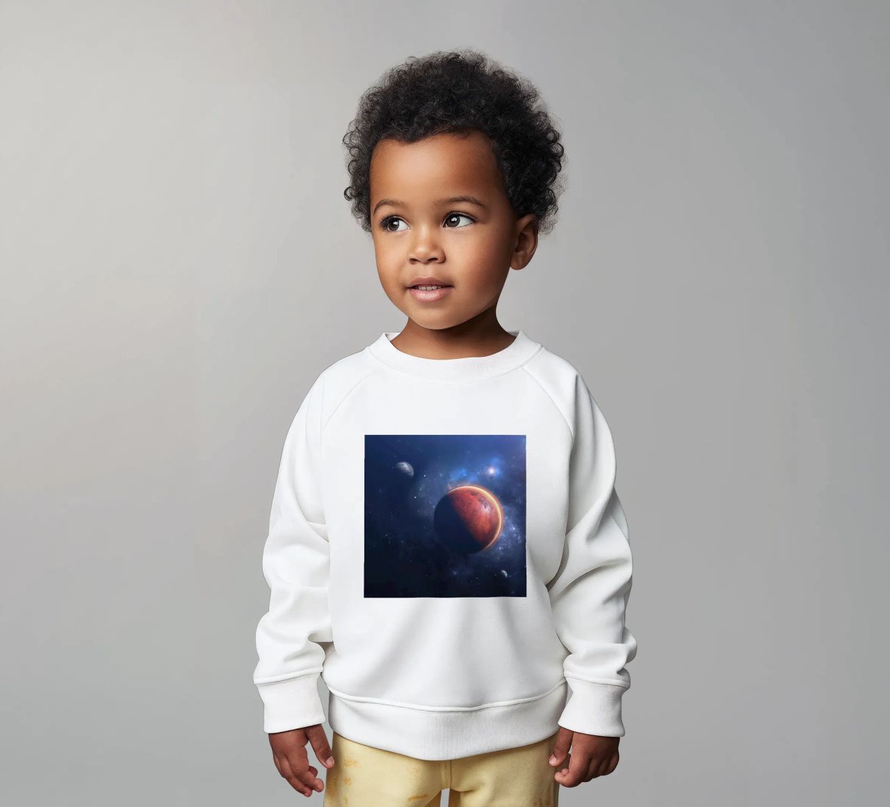 nebulosa spazio celeste felpa neonato da space words