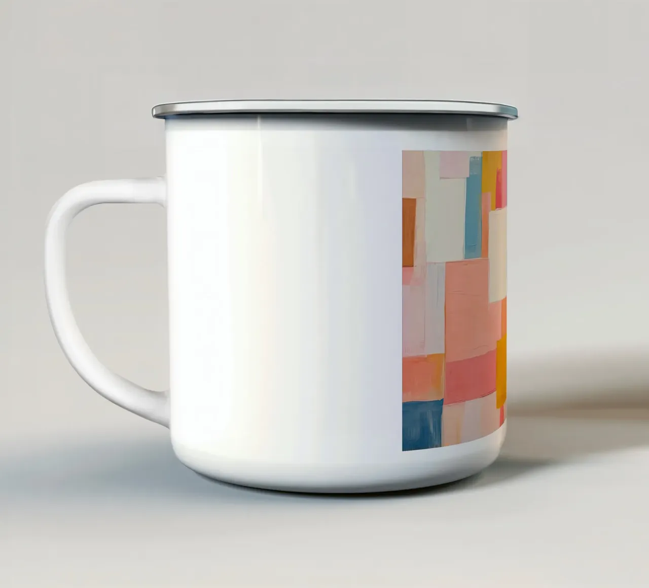 Arte da parete di Imagine tazza in smalto da Imagine