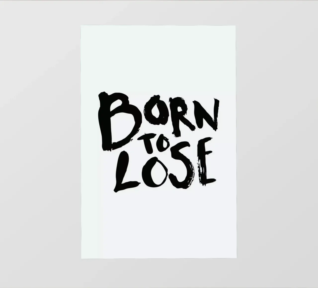 Born to Lose pellicola backlit da Dead Language