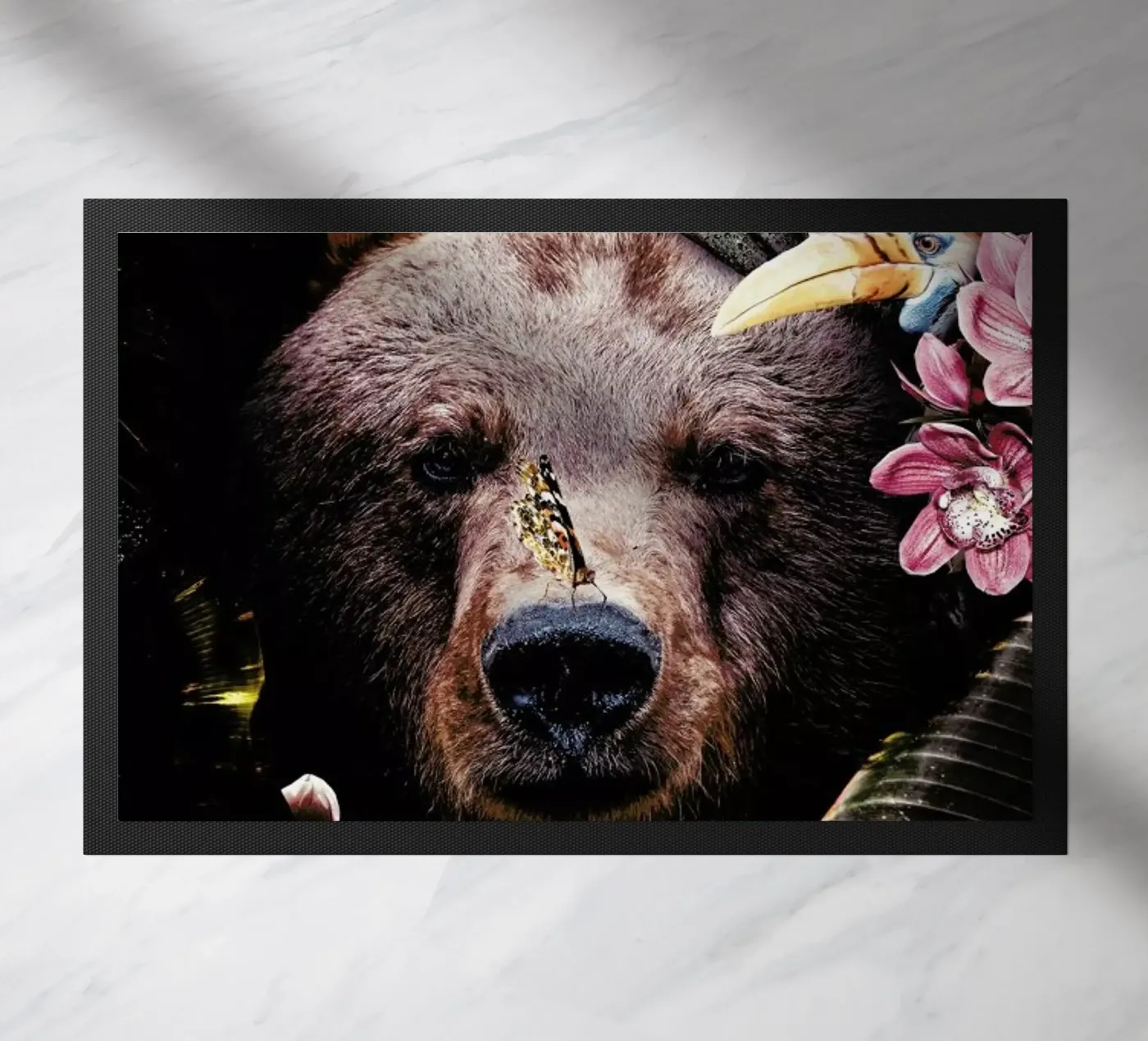 Bear doormat by Wouter Rikken