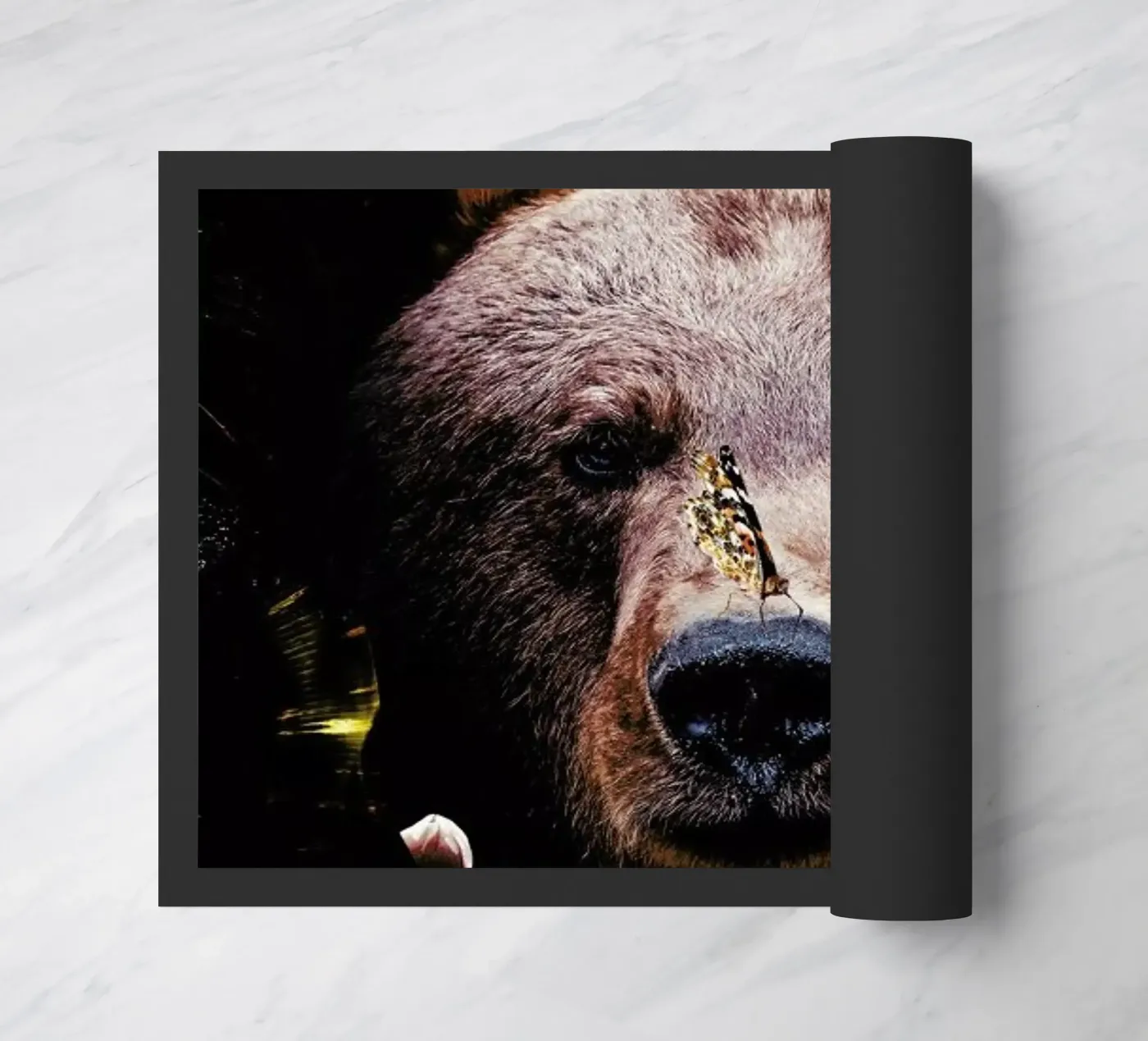 Bear doormat by Wouter Rikken