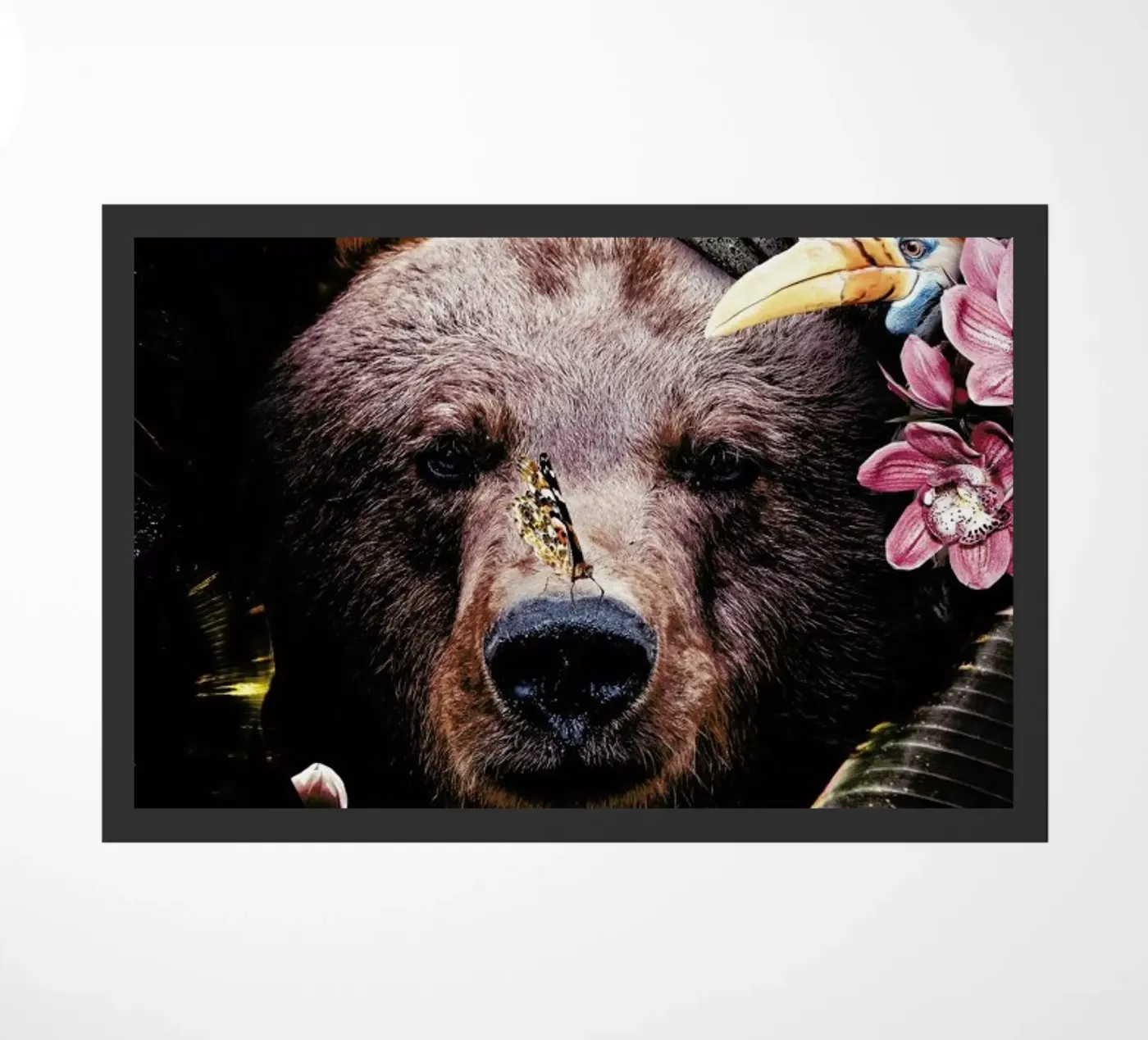 Bear doormat by Wouter Rikken