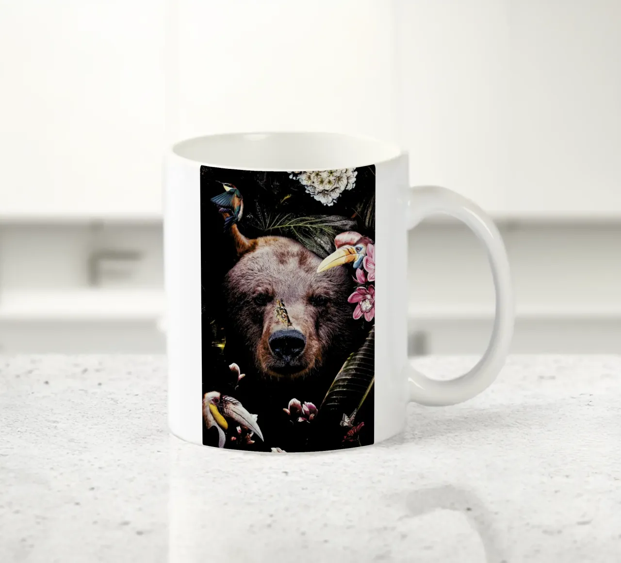 Bear ceramic mug by Wouter Rikken