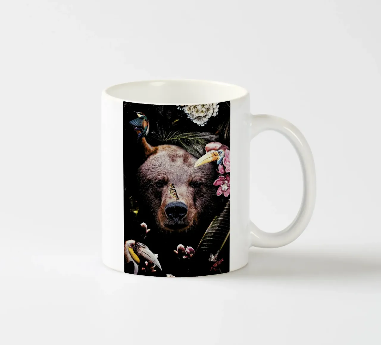 Bear ceramic mug by Wouter Rikken