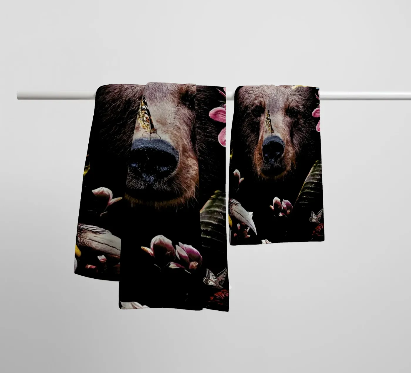 Bear towel by Wouter Rikken