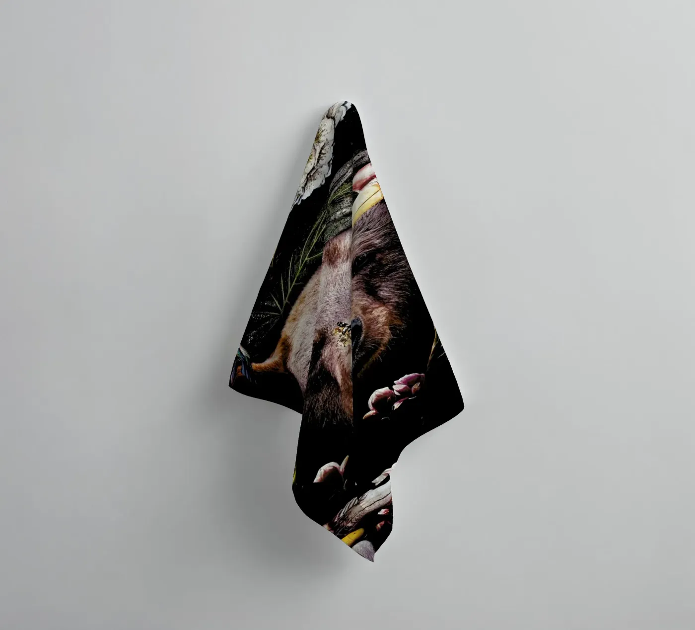 Bear towel by Wouter Rikken