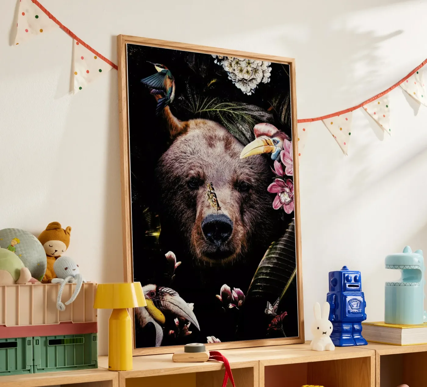 Bear acryl van Wouter Rikken