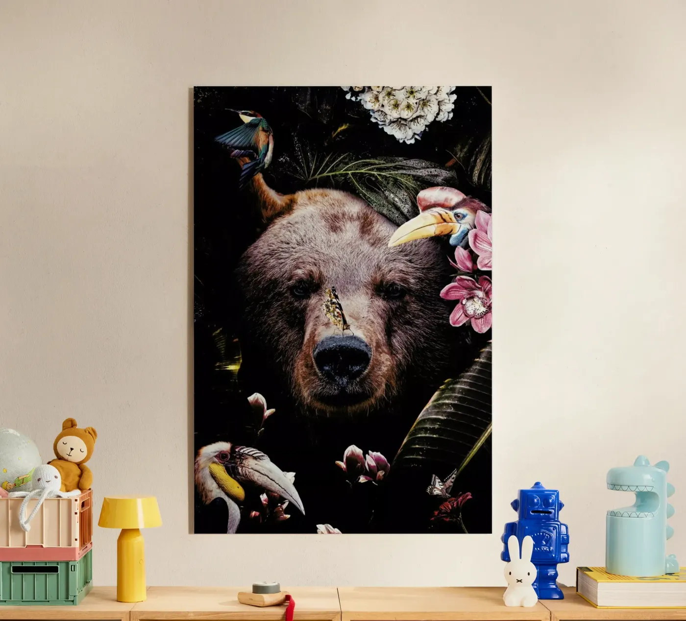 Bear acryl van Wouter Rikken