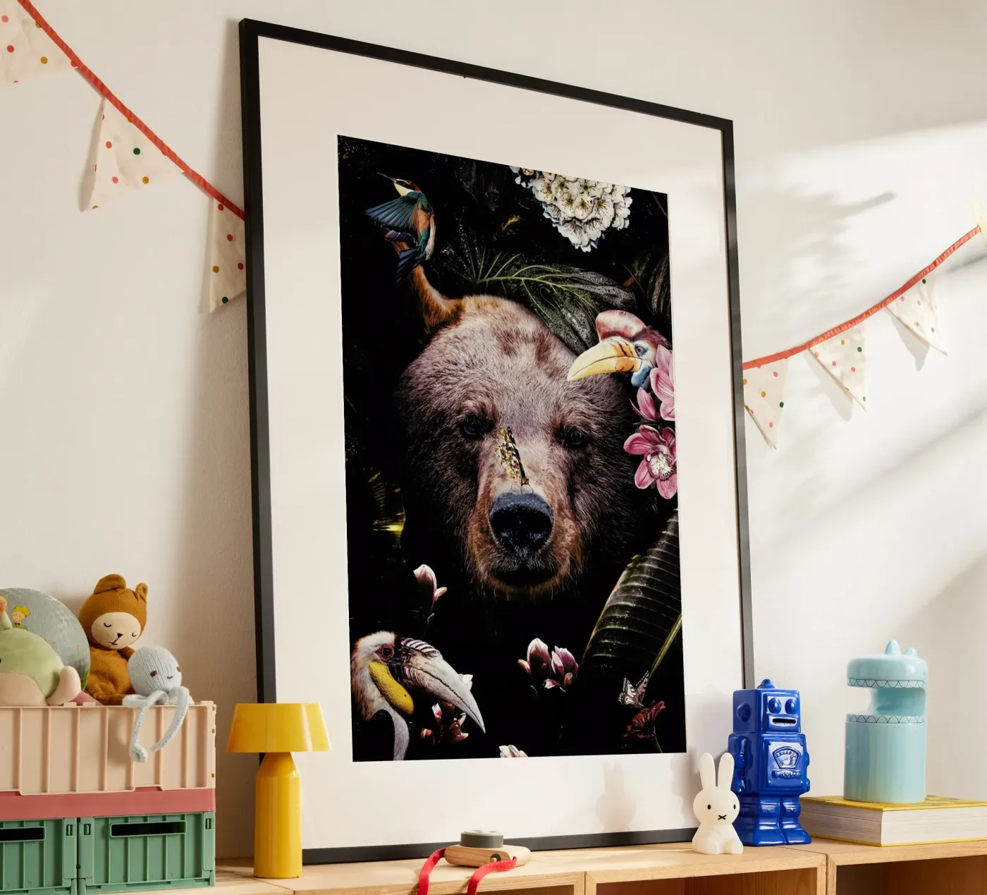 Bear poster van Wouter Rikken