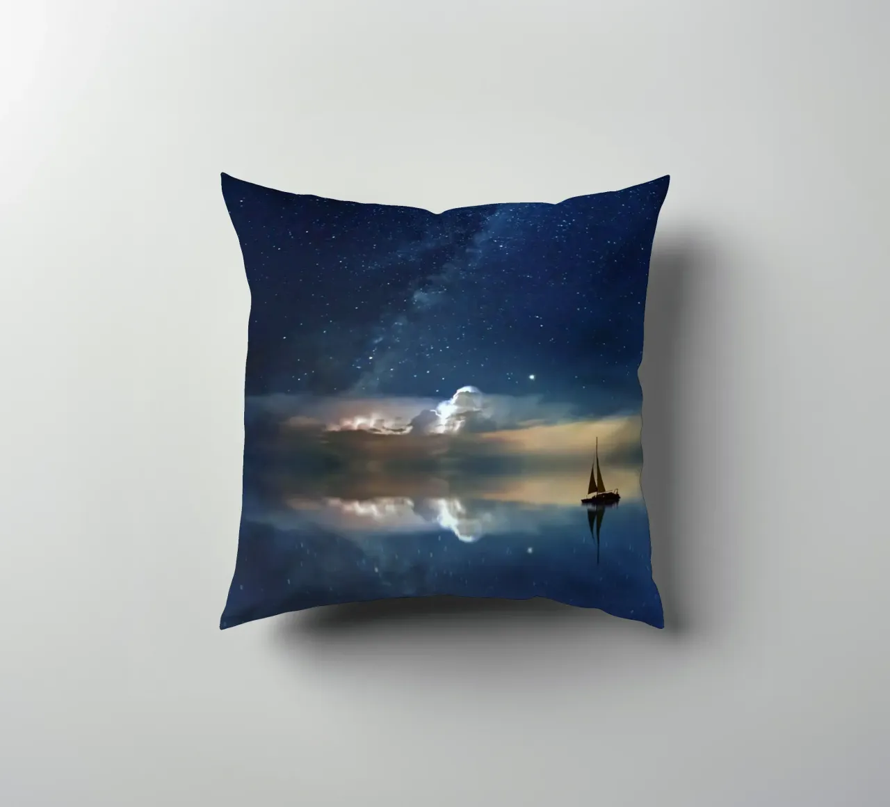 serenità tranquillità cuscino da space words