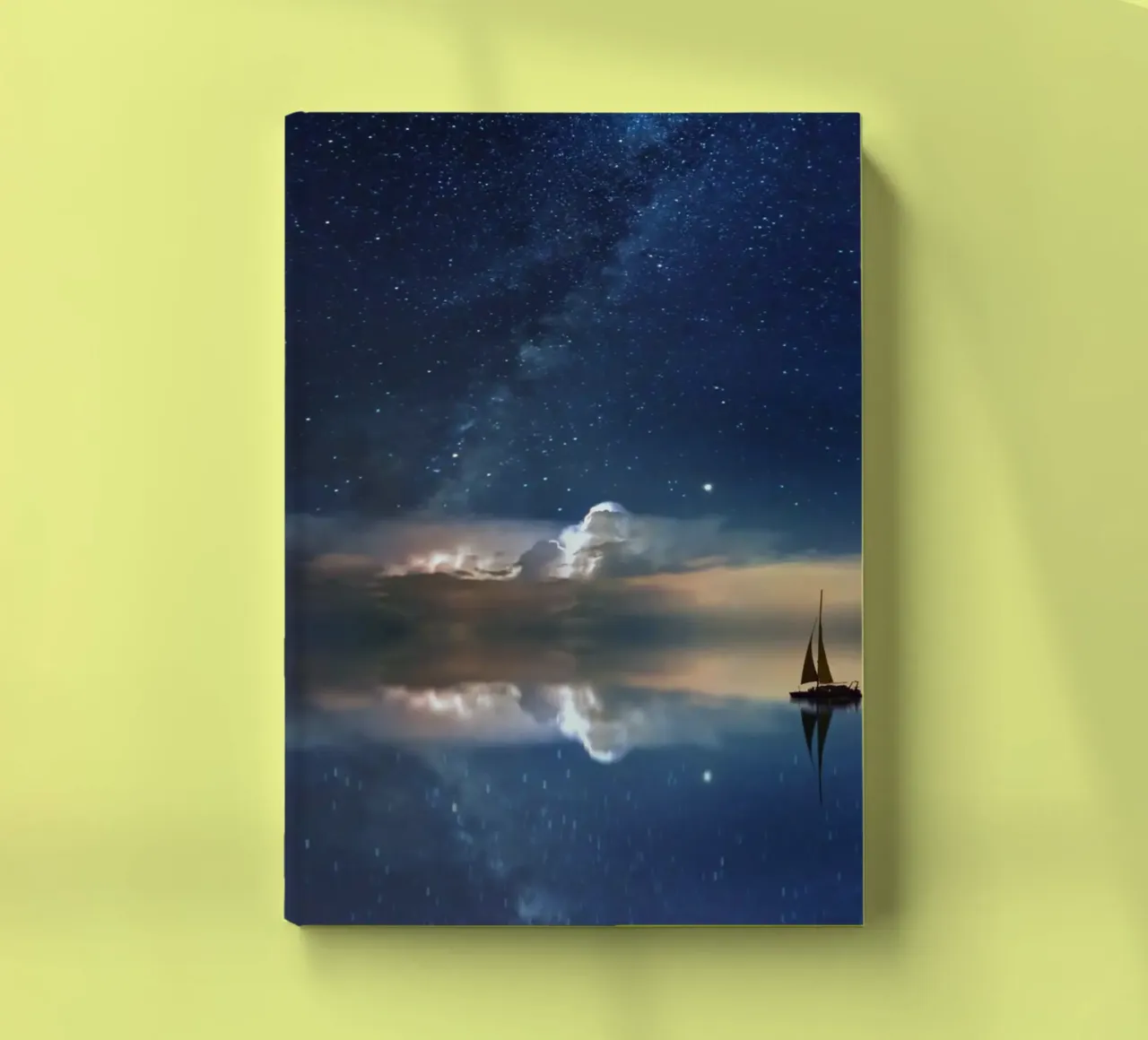 serenity tranquility notebook by space words