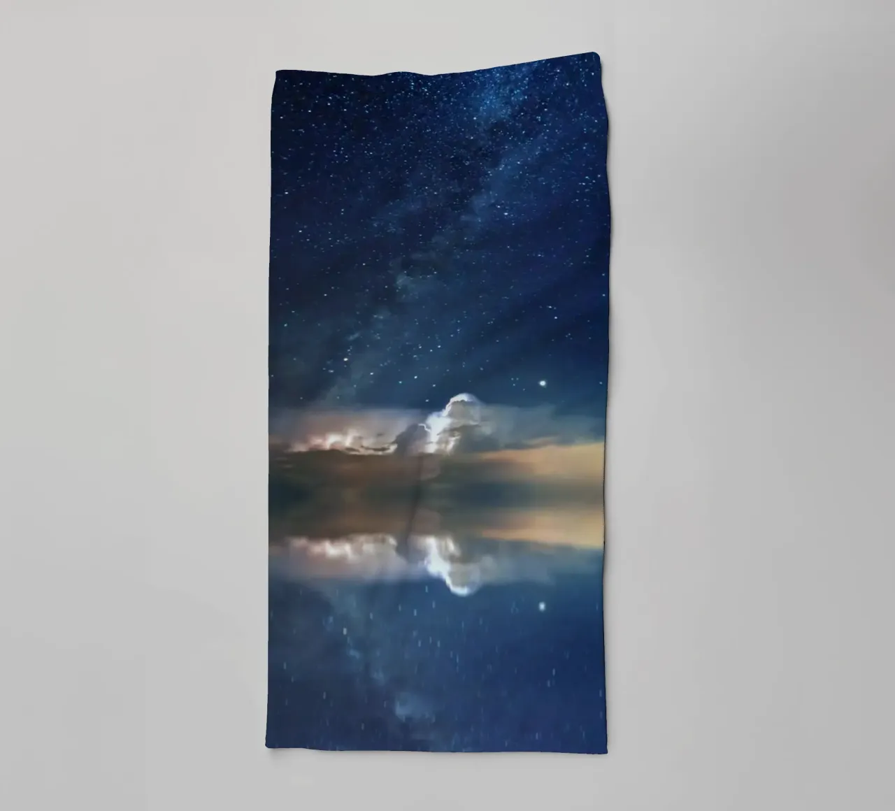 sereniteit rust badhanddoek van space words