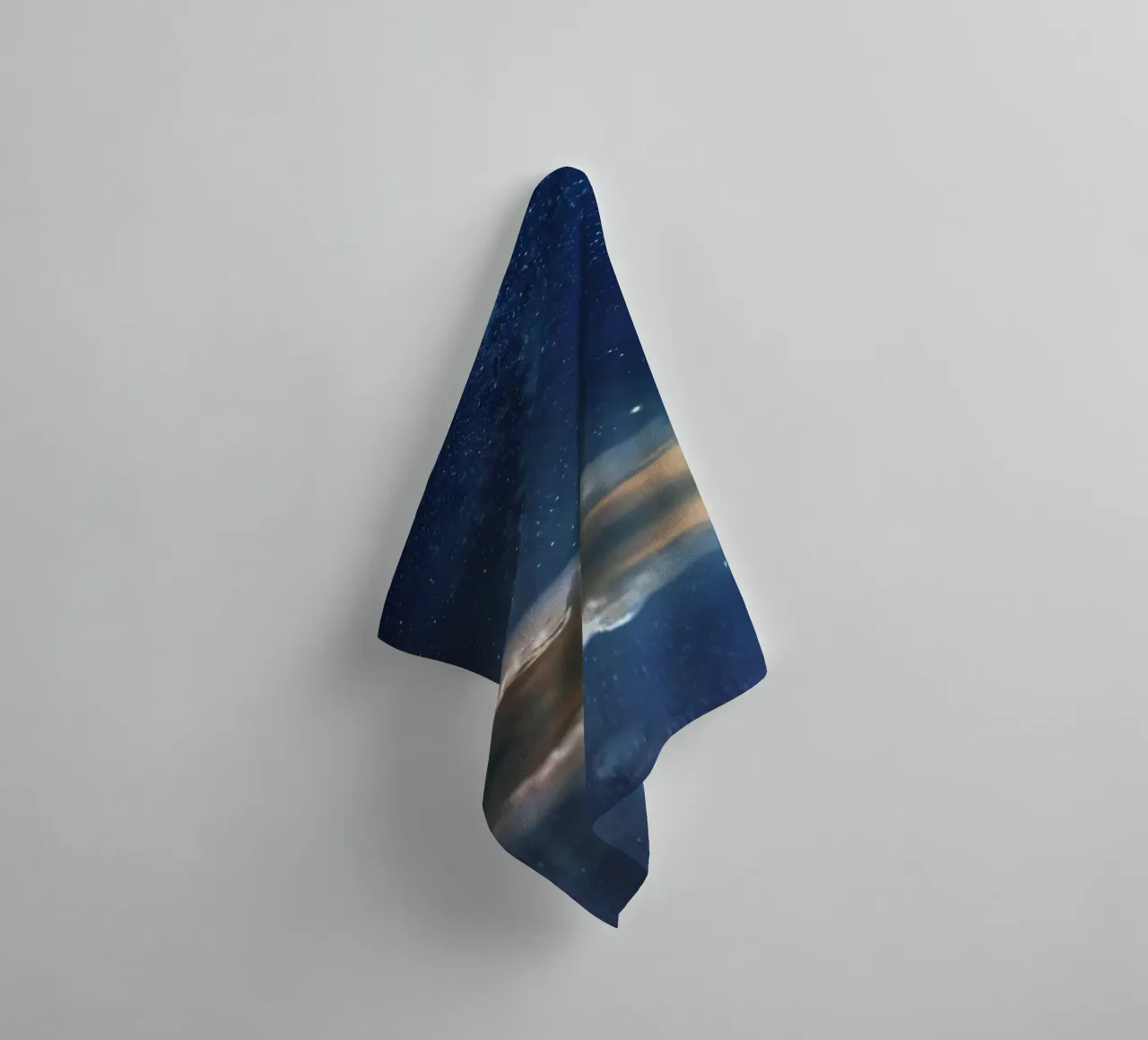 sereniteit rust badhanddoek van space words