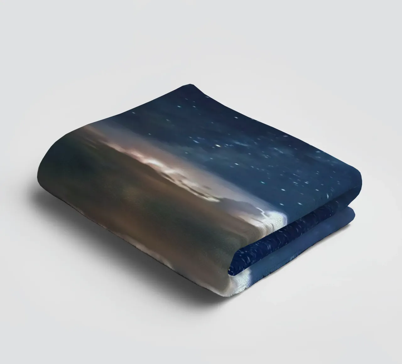 sereniteit rust badhanddoek van space words
