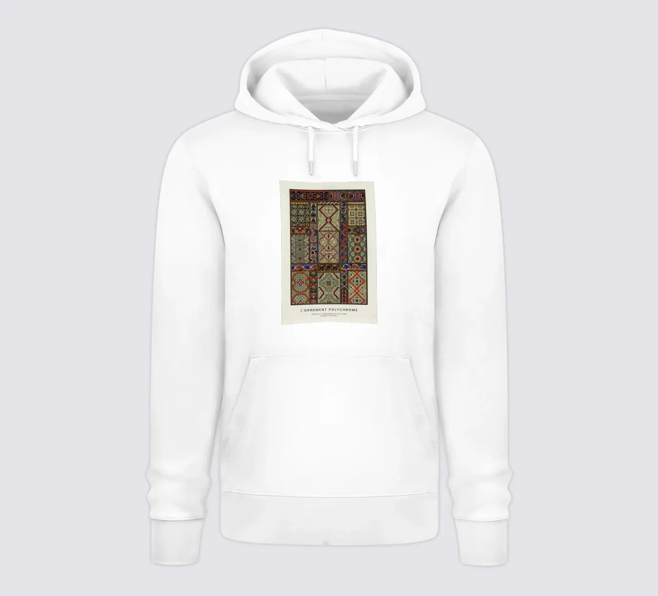 Racinet -  Medieval  Ornamental Pattern II sudadera con capucha de Vintage by JUNIQE
