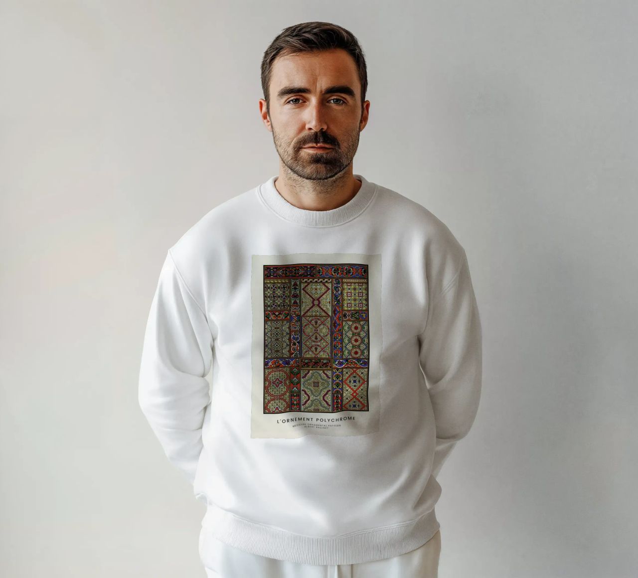 Racinet -  Medieval  Ornamental Pattern II sudadera de Vintage by JUNIQE