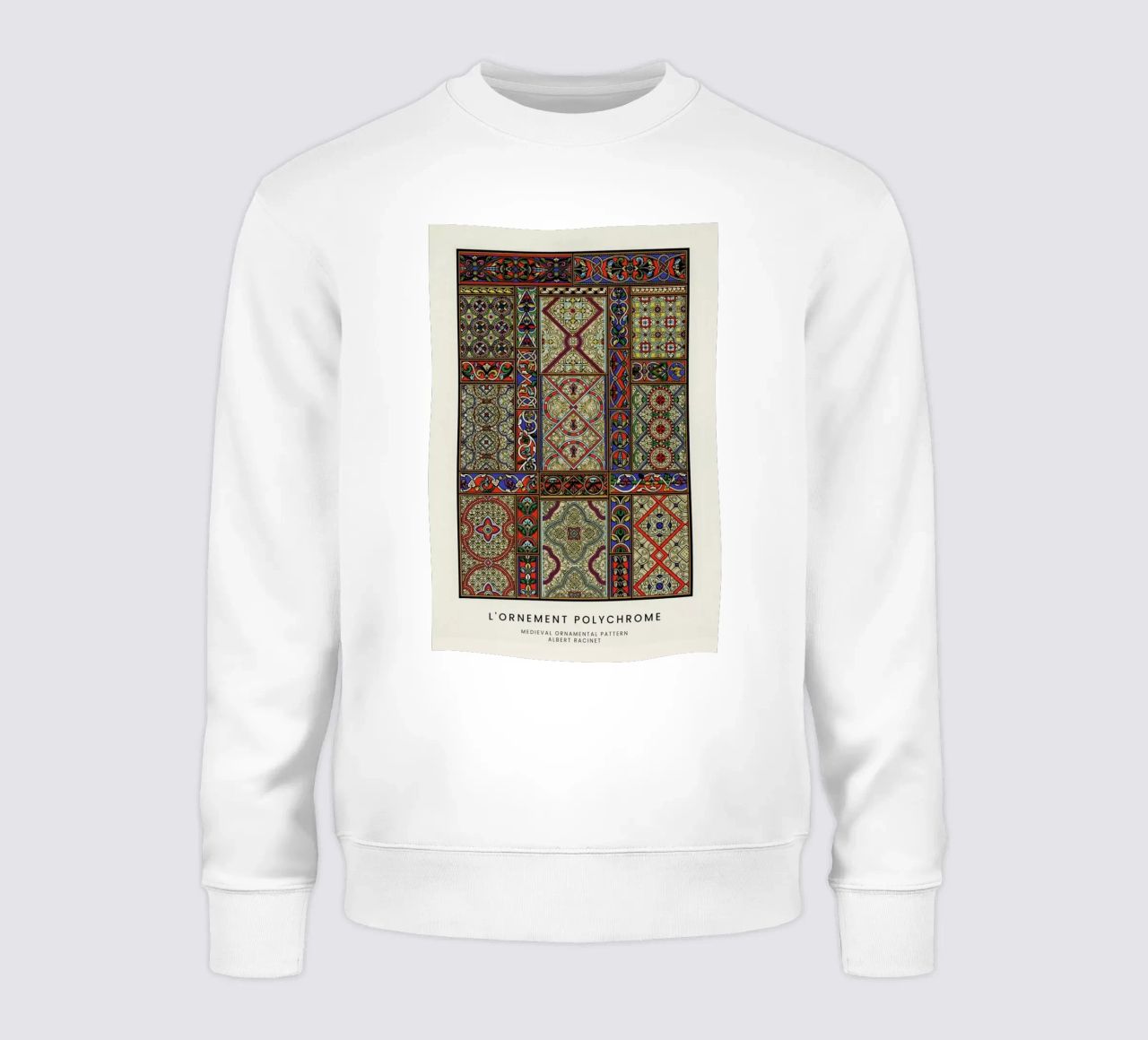 Racinet -  Medieval  Ornamental Pattern II sudadera de Vintage by JUNIQE
