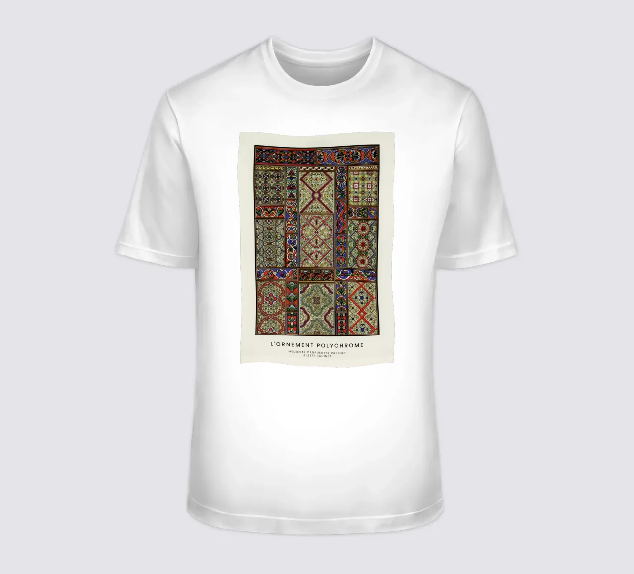 Racinet -  Medieval  Ornamental Pattern II t-shirt da Vintage by JUNIQE